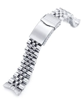 MiLTAT Angus-J Louis Brushed 22mm teräsranneke Orient Triton sarjaan SS221820B081