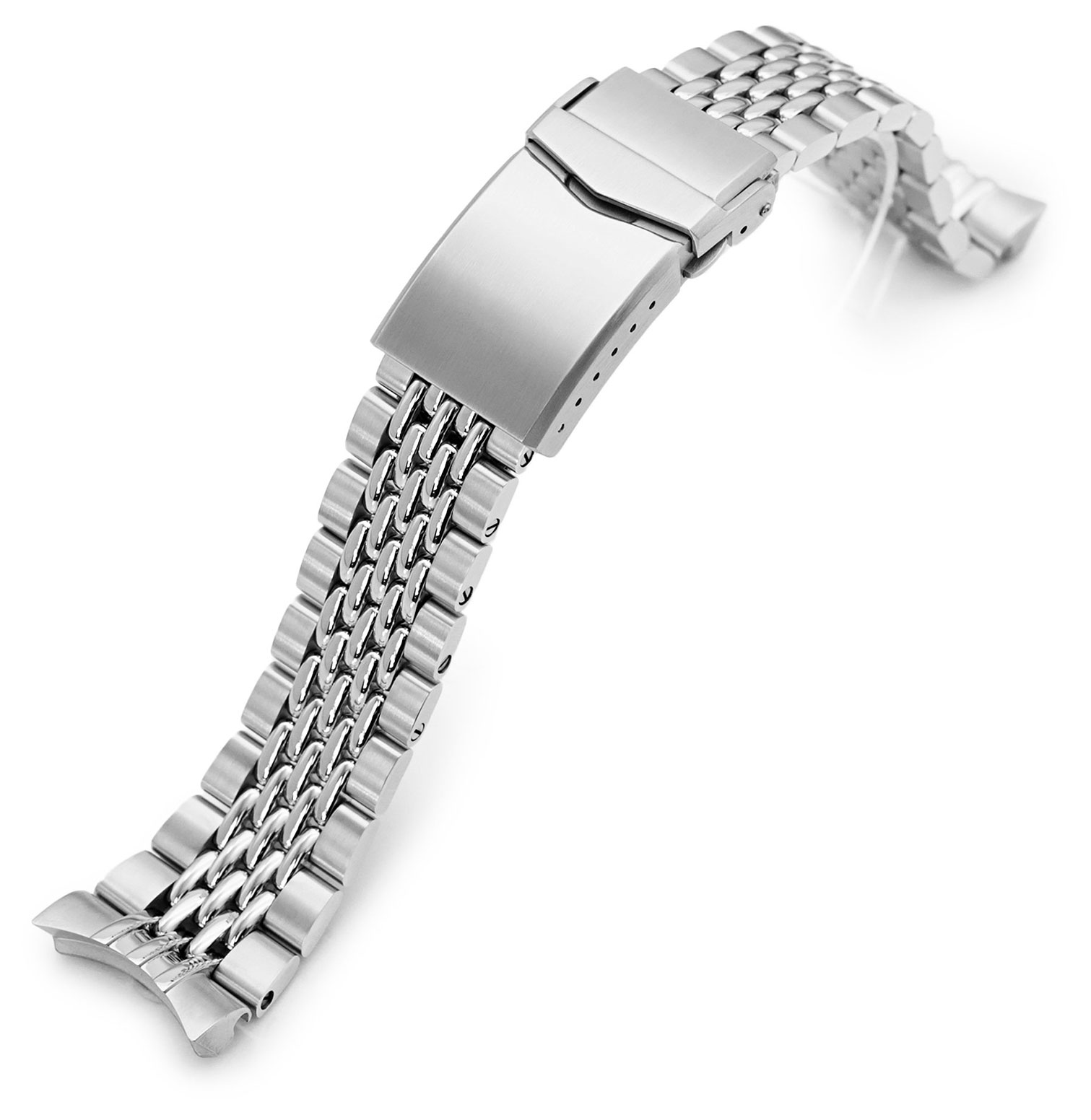 MiLTAT Goma BOR 22 mm teräsranneke Orient Kamasu sarjaan SS221820BPS125