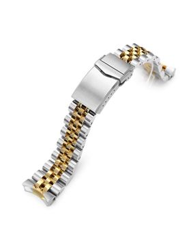 MiLTAT Angus-J Louis teräsranneke Seiko 5-sarjaan SS221820PGD059-S5