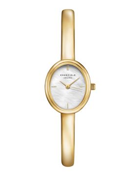 Rosefield Studio Edition & Bangle Watch Oval Gold XS52 mm STWGSG-ST06