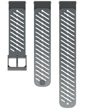 Suunto Athletic 5 silikoniranneke 22 mm Graphite S+M