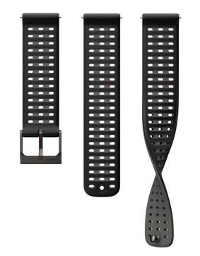 Suunto Athletic 9 silikoniranneke 22 mm Black