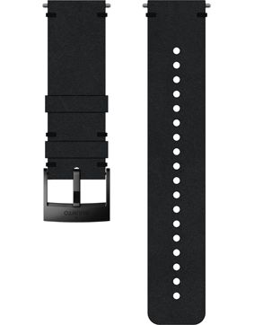 Suunto Spartan Sport, Suunto 7, Suunto 9 Urban 2 Black nahkaranneke 24 mm SS050231000
