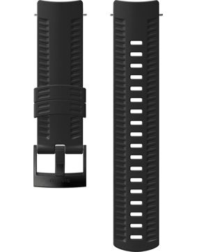 Suunto 9 Baro musta silikoniranneke SS050105000