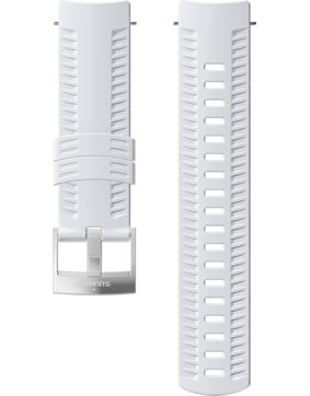 Suunto Sparttan Sport Wrist HR, Suunto 9 Athletic 2 White silikoniranneke 24 mm SS050106000