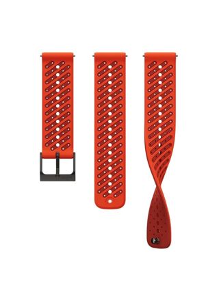 Suunto Athletic 8 silikoniranneke 22 mm Coral Orange