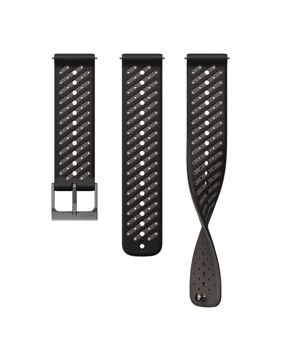 Suunto Athletic 8 silikoniranneke 22 mm Black