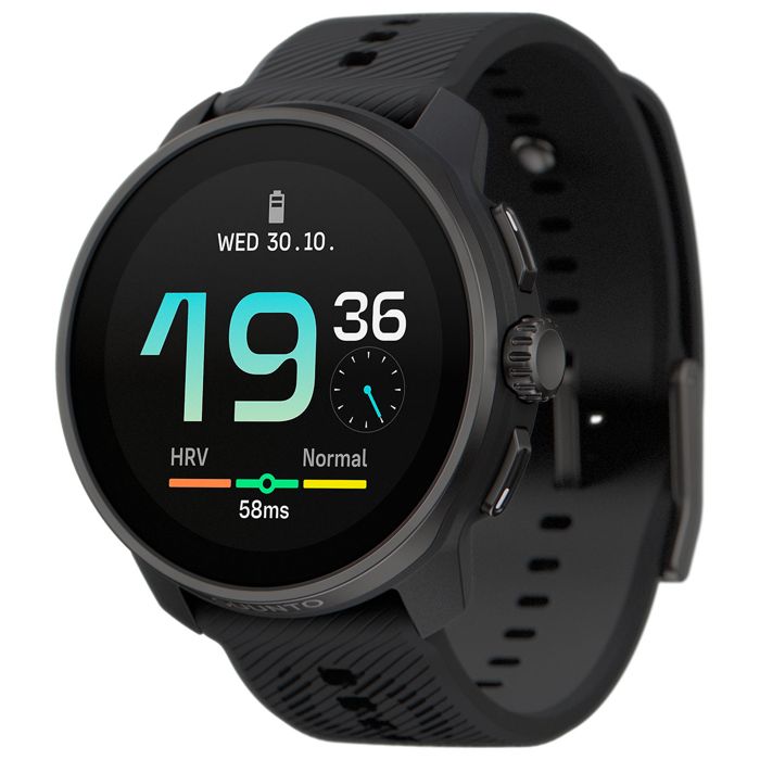 Black sports watch