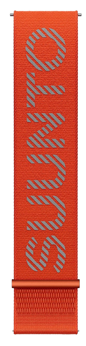 Suunto Athletic 7 tekstiiliranneke 22 mm Coral Orange