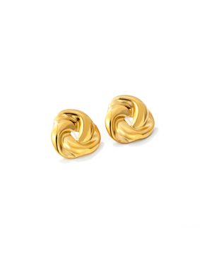 Madoww Swirl kullatut korvakorut