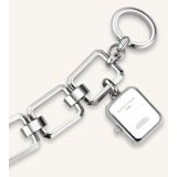Rosefield The Octagon Charm Chain White Silver SWSSS-O53