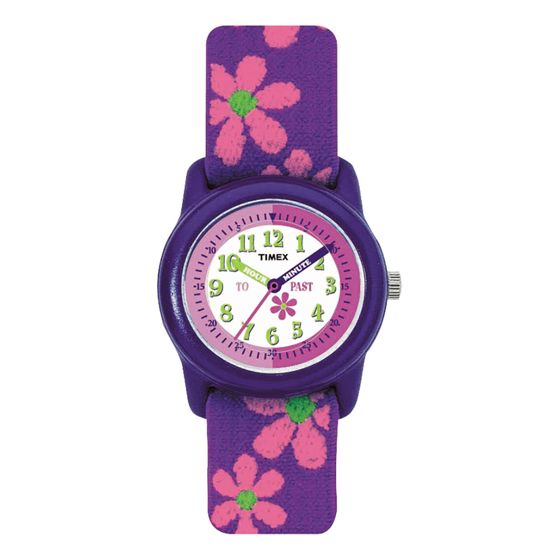 Timex Time Machines Kids Time Teacher - Flowers T89022