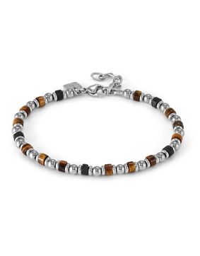 Nomination Instinctstyle rannekoru tiikerinsilmä ja laavakivi 027931/091