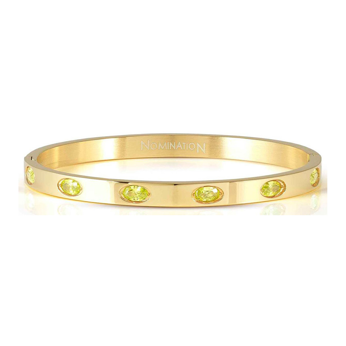 Nomination Pretty Bangles kullattu rannekoru vihreä 029516/046