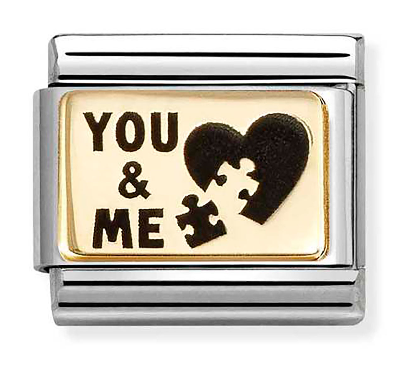 Nomination Composable Classic Plates You & Me 030166/71