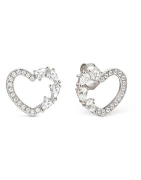 Nomination Shine Me Up hopea korvakorut kirkas sydän 241903/003