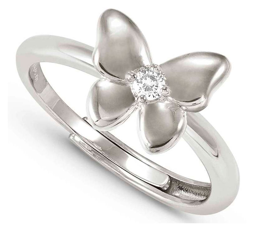 Nomination Sweetmadame hopeasormus perhonen 242000/040