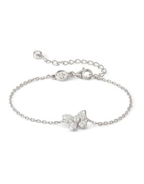 Nomination Sweetmadame hopea rannekoru pavé perhonen 242005/040