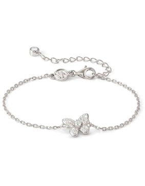 Nomination Sweetmadame hopea rannekoru pavé perhonen 242005/040