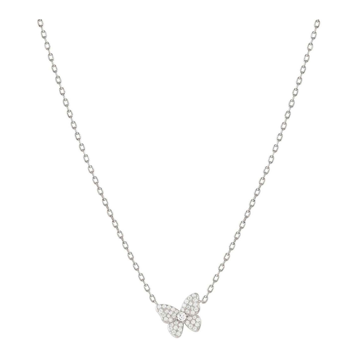 Nomination Sweetmadame hopea kaulakoru pavé perhonen 242009/040