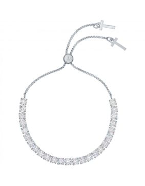 Ted Baker Melrah hopeanvärinen tennisrannekoru 06-TBJ2968-01-02