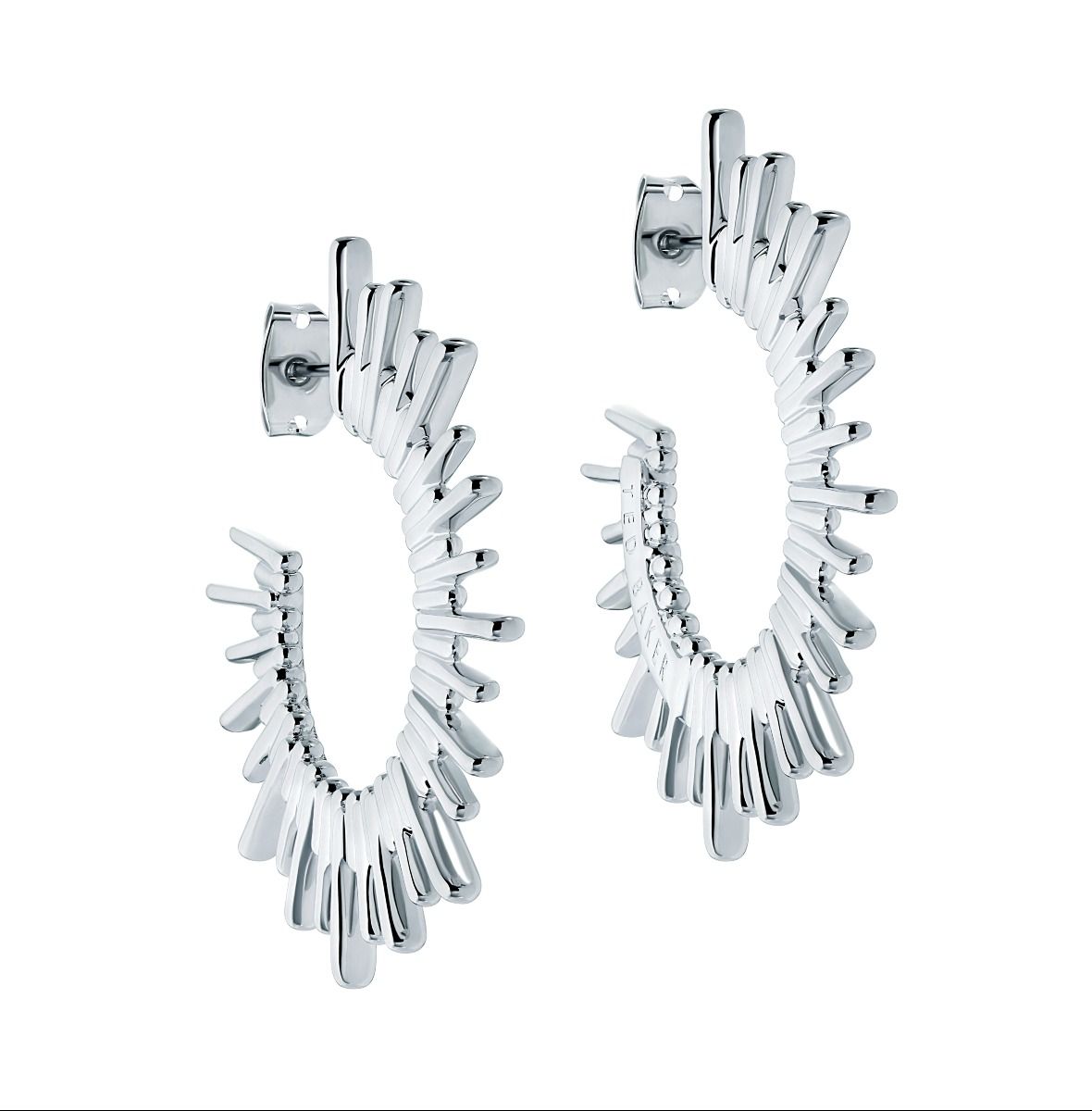 Ted Baker Sunrria hopeanväriset korvarenkaat 06-TBJ3493-01-03