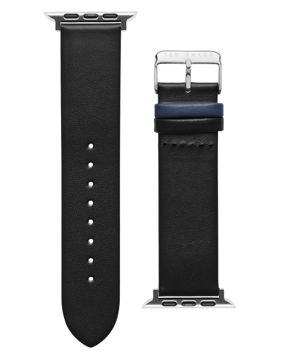 Ted Baker Apple Watch musta nahkaranneke 42/44/45/49 mm BKS42F135B0