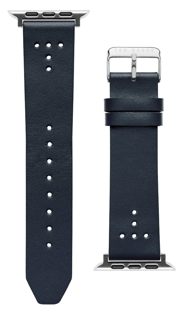 Ted Baker Apple Watch sininen nahkaranneke 42/44/45/49 mm BKS42S219B0