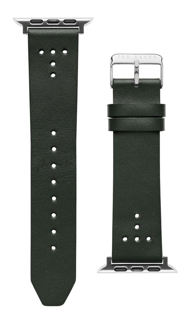 Ted Baker Apple Watch vihreä nahkaranneke 42/44/45/49 mm BKS42S220B0