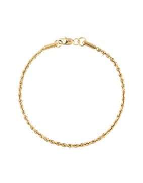 Mockberg Thin rope kordellirannekoru kullanvärinen medium MO559