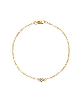 Mockberg Thin diamond rannekoru kullanvärinen small MO561