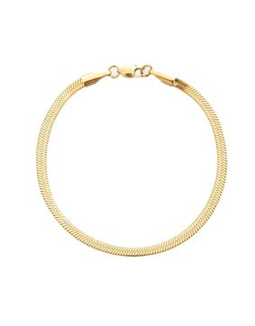 Mockberg Thin snake käärmerannekoru kullanvärinen small MO571