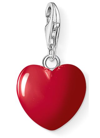 Thomas Sabo Charm Club red heart silver hela 0016-007-10