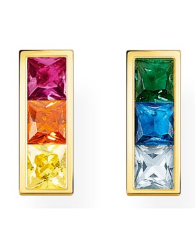 Thomas Sabo Rainbow heritage colourful stones gold korvakorut H2250-996-7