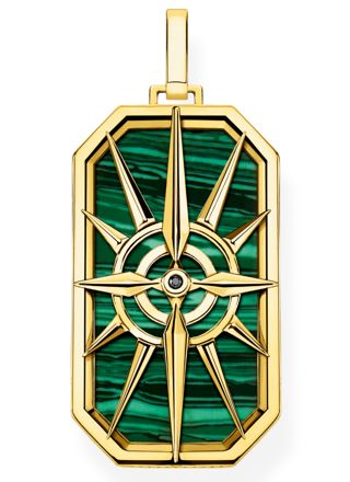 Thomas Sabo Compass star green riipus PE869-140-6