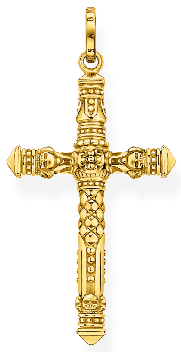 Thomas Sabo cross gold riipus PE912-413-39