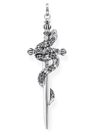 Thomas Sabo Rebel snake Blackened sword with snake riipus PE943-643-11