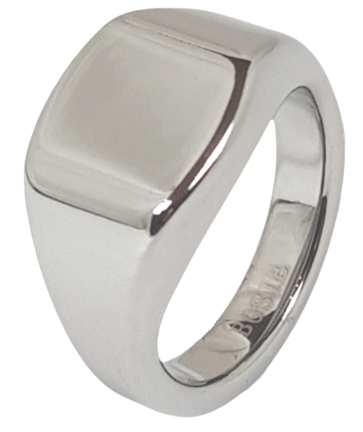 Bosie titaani-tungsten nelikulmainen kantasormus TI&TU-5075