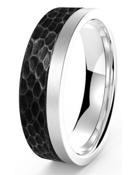 Bosie titaani & PVD sormus TICMPVD-128/6