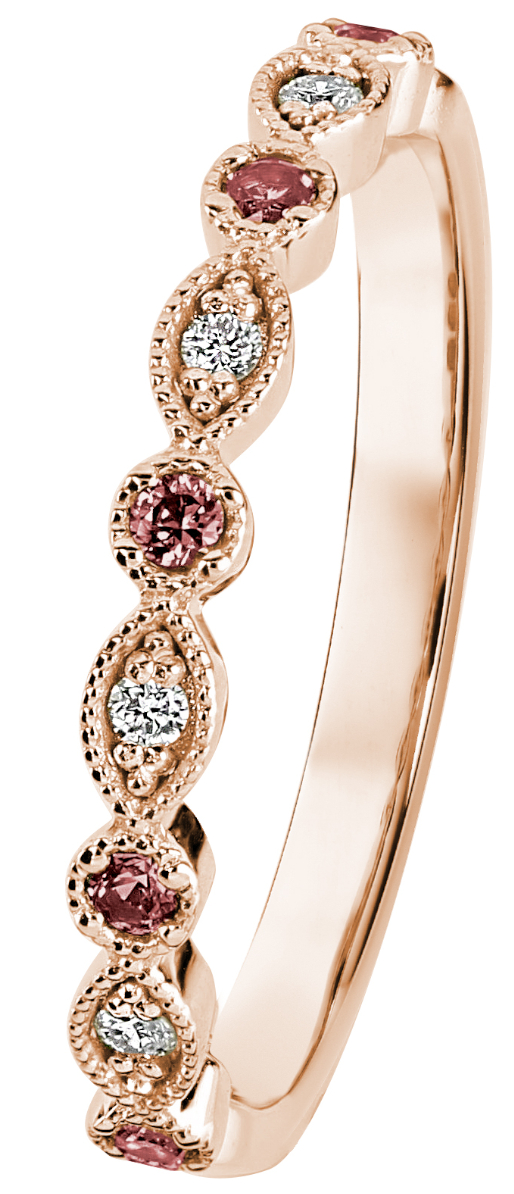 Kohinoor timantti-safiirisormus Clara 033-269P-04