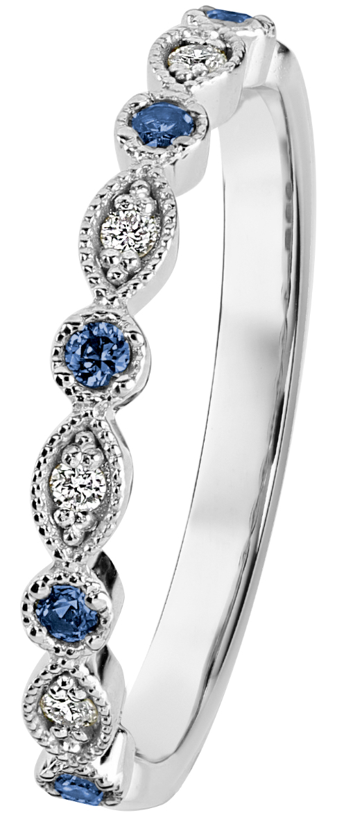 Kohinoor timantti-safiirisormus Clara 033-269V-04