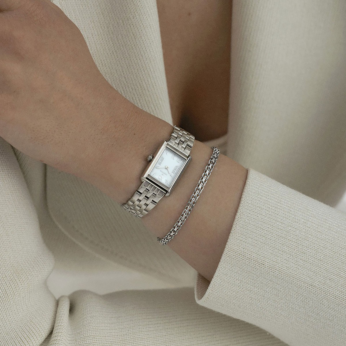 Mockberg Timeless Combo Silver MO246