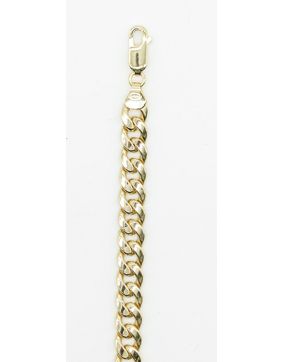Ontto panssariranneketju 5.5mm 14k kulta TLPAN150-19