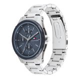 Tommy Hilfiger Tyler Silver Stainless steel blue 1710532