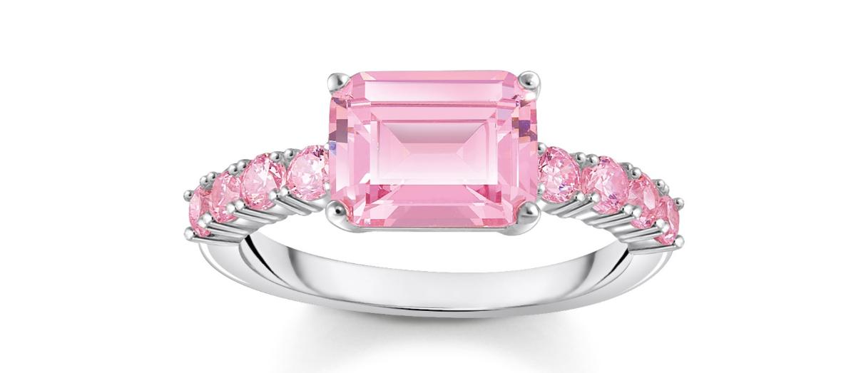 Thomas Sabo Glam & Soul Heritage Pink sormus TR2451-051-9