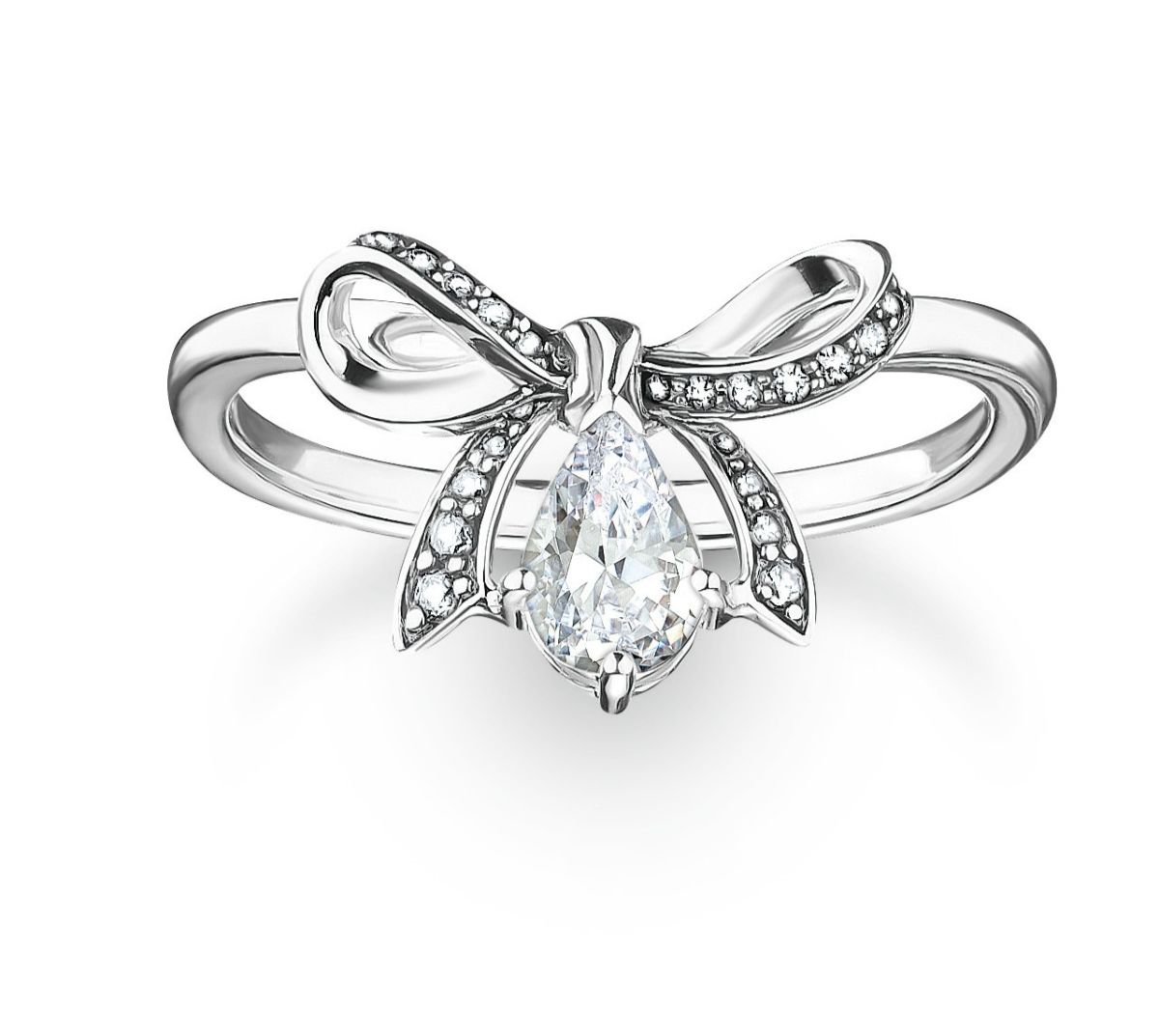 Thomas Sabo True Romance silver with bow rusettisormus TR2481-643-14-56