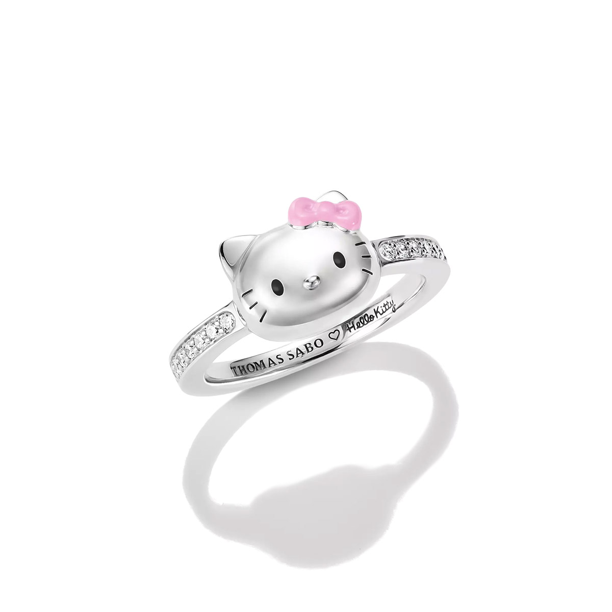 Thomas Sabo x Hello Kitty sormus TR2549-M06-14-56