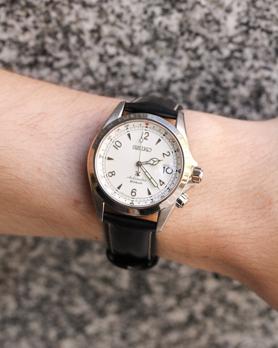 Strap Spb119j Seiko Prospex Black Alpinist Made In Japan SPB117J