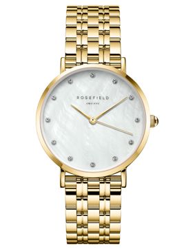 Rosefield The Upper East Side Crystals MOP Steel Gold UWGSG-U31