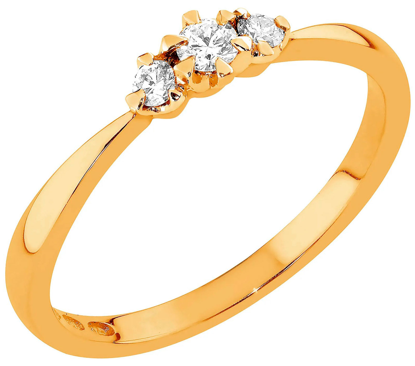 Sandberg Aurinkotuuli timanttisormus V-409k